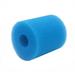 1/6pc Pool Filter Sponge Washable Water Cleaning Tube Sponge Replacement Swimming Pool Strainer Swimming Pool Accessories Blue 90*100mm 1pcs