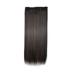 Long Straight Hair Extensions Hairpieces 5 Clips in Hairpieces Wig Sexy Lady Cosplay Party Women Sexy Lady (4#)