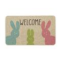 ZHAGHMIN Indoor Front Door Mat 1Pcs Easter Bunny Mats Floor Mats Holiday Mats Welcome Door Mats Polyester Door Mats St. Patricks Day 1Pcs Floor Mats Decorative Blankets For Bed House Blankets Terrac