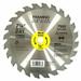 Disston 694374 Master Mechanic 7-1/4 24-Tooth Framing Combo & Circular Saw Blade - Quantity of 10