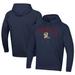 Men's Under Armour Navy Frisco RoughRiders All Day Fleece Pullover Hoodie