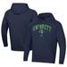 Men's Under Armour Navy Gwinnett Stripers All Day Fleece Pullover Hoodie