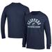 Men's Champion Navy Columbus Clippers Jersey Long Sleeve T-Shirt