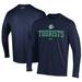 Men's Under Armour Navy Asheville Tourists Performance Long Sleeve T-Shirt