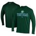 Men's Under Armour Green Daytona Tortugas Performance Long Sleeve T-Shirt