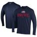 Men's Under Armour Navy Greenville Drive Performance Long Sleeve T-Shirt