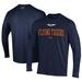 Men's Under Armour Navy Lakeland Flying Tigers Performance Long Sleeve T-Shirt