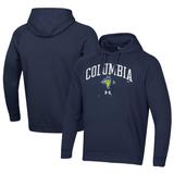 Men's Under Armour Navy Columbia Fireflies All Day Fleece Pullover Hoodie