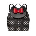 Kate Spade New York Bags | Kate Spade New York X Disney Minnie Mouse Women's Backpack - Black Large New | Color: Black/White | Size: Large