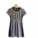 Madewell Dresses | Madewell Gray & Black Parkline Colorblock Dress | Color: Black/Gray | Size: 4