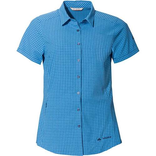 Damen Bluse Wo Seiland Shirt III, Größe 46 in Blau