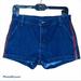 Levi's Shorts | Levi’s Vgt High Rise W Side Red Zipper Sz 7 Jr | Color: Blue/Red | Size: 7j