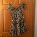 American Eagle Outfitters Dresses | Dress, Off Shoulders | Color: Black/Cream | Size: M