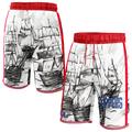 Unisex NBA & KidSuper Studios by Fanatics Gray LA Clippers Hometown Shorts