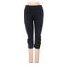 Under Armour Leggings Skinny Leg Cropped: Black Print Bottoms - Women's Size X-Small