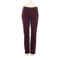 Uniqlo Jeggings - Low Rise: Burgundy Bottoms - Women's Size Small