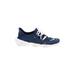 Nike Sneakers: Blue Color Block Shoes - Women's Size 6 - Almond Toe