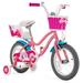 Honeyjoy 14 Inches Kids Bicycle w/Training Wheels & Basket for Boys &