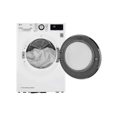 LG 4.2 cu.ft. Smart wi-fi Enabled Compact Front Load Dryer with Dual Inverter HeatPump Technology