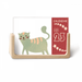 Cute Cyan Cat Animal Watercolor Desk Calendar Desktop Decoration 2023
