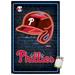 MLB Philadelphia Phillies - Neon Helmet 23 Wall Poster 22.375 x 34