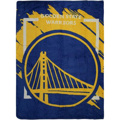 Golden State Warriors Fleece-Überwurfdecke Image