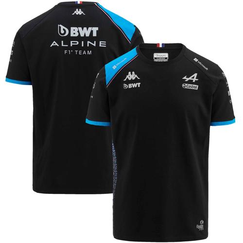 BWT Alpine F1 Team 2023 T-Shirt – Schwarz – Kinder