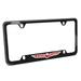 iPick Image for Jeep Trailhawk Black Real 3K Carbon Fiber 50 States 4 Holes License Plate Frame Official Licensed