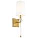 Sophia by Z-Lite Rubbed Brass 1 Light Wall Sconce