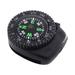 weeee Button Compass Mini Black Survival Compass Compass for Hiking Oil Filled Compass Mini Pocket Compass for Camping Hiking Boating A9J0