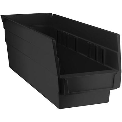 Regency Black Shelf Bin, 11 5/8" x 4 1/8" x 4"