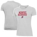 Women's Under Armour Gray Memphis Redbirds Performance T-Shirt