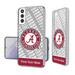 Alabama Crimson Tide Galaxy Endzone Personalized Clear Case