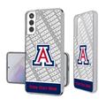 Arizona Wildcats Galaxy Endzone Personalized Clear Case