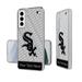 Chicago White Sox Endzone Design Galaxy Clear Phone Case