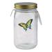 LED Animated for Butterfly In A Jar Fluttering Amazing Collection Battery Operat