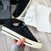 Converse Shoes | Limited Edition Converse Embossed Suede Chuck 70 Zip | Color: Black/White | Size: 7