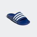 Badesandale ADIDAS SPORTSWEAR "SHOWER ADILETTE" Gr. 43, blau (royal blue, cloud white, royal blue) Schuhe Badelatschen Pantolette Strandschuhe