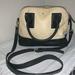 Kate Spade Bags | Kate Spade New York Black & Cream Grained Leather Handle Bag Crossbody Purse | Color: Black/Cream | Size: Os