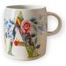 Anthropologie Kitchen | Anthropologie Petal Pallette "A" Mug By Starla Michelle Halfmann | Color: Green/White | Size: Os