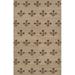 Brown/White 168 x 120 x 0.1 in Area Rug - Erin Gates by Momeni Orchard Handmade Jute Beige/Brown Rug Polyester/Wool/Jute & Sisal | Wayfair