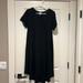 Lularoe Dresses | Lularoe Tee Shirt Dress | Color: Black | Size: M