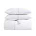 Vera Wang Standard Cotton Reversible 3 Piece Duvet Cover Set Cotton in Gray | King Duvet Cover + 2 King Shams | Wayfair USHSFN1240540