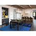 Blue 144 W in Kitchen Mat - East Urban Home Sapphire Kitchen Mat | Wayfair F970CA18034E4DF1B339D3DFBF2F5D33