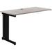 Interion 30" H Left Desk Return Manufactured Wood in Gray | 30 H x 48 W x 24 D in | Wayfair 695216RGY