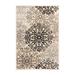 Black 144 x 108 x 0.31 in Area Rug - Bungalow Rose Medallion Machine Woven Rectangle 9' x 12' Area Rug in Gray/ | 144 H x 108 W x 0.31 D in | Wayfair