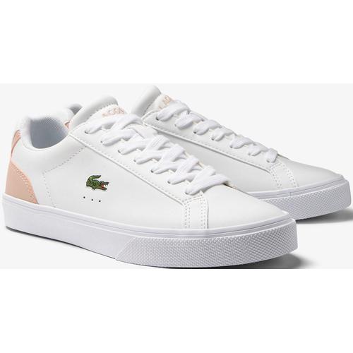 „Sneaker LACOSTE „“LEROND PRO BL 23 1 CFA““ Gr. 40, rosa (weiß, rosa) Schuhe Sneaker“