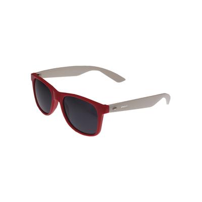 Sonnenbrille MSTRDS "Accessoires Groove Shades GStwo" Gr. one size, rot (red, white) Damen Brillen Sonnenbrillen