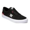 Skateschuh DC SHOES "Teknic S", Gr. 9(42), schwarz-weiß (schwarz, weiß), Obermaterial: Leder (Kuh) / Futter: Textil / Außensohle: Gummi, Schuhe