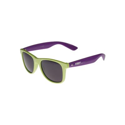 Sonnenbrille MSTRDS "Accessoires Groove Shades GStwo" Gr. one size, bunt (limegreen, purple) Damen Brillen Sonnenbrillen